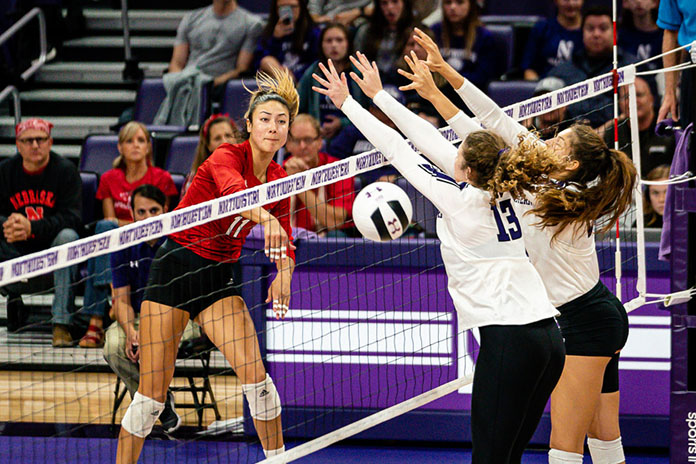 NCAA volleyball 9/29/2019-Lexi Sun-Nebraska volleyball