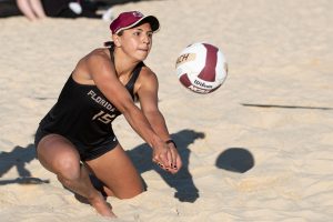 NCAA beach volleyball 2/23/2020-FSU beach volleyball-Alain Chacon