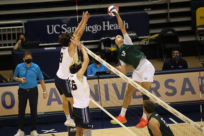 Raddo Parapunov-Hawaii men's volleyball-NCAA volleyball 2/26/2021