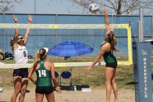 Jayelin Lombard-NCAA beach volleyball 3/17/2021-Cal Poly beach volleyball