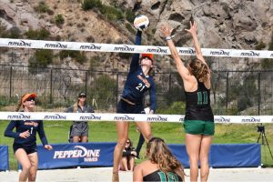 Simone Priebe-Pepperdine beach volleyball-NCAA beach volleyball 3/17/2021