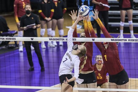NCAA women's volleyball 3/15/2021-Ella May Powell-USC volleyball