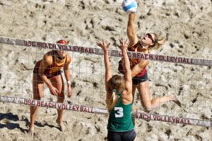 Hailey Harward-USC beach volleyball-NCAA beach volleyball 3/10/2021