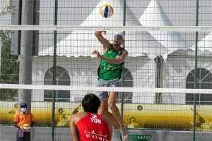 FIVB Doha 3/9/2021-Jake Gibb-USA volleyball