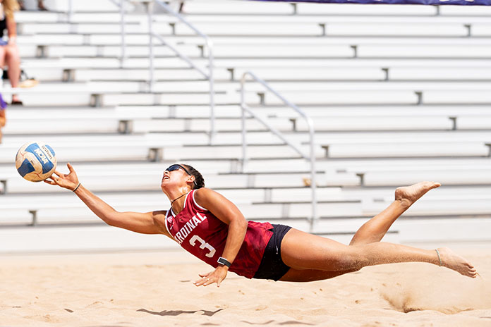 College Beach Volleyball 4/14/2021-Sunny Villapando-Stanford beach volleyball