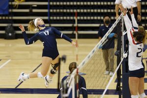 NCAA volleyball USD 4/12/2021-Thana Fayad-USD volleyball