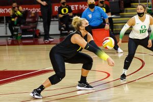 NCAA volleyball 4/8/2021-Oregon volleyball-Taylor Borup