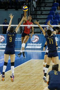 USA womens volleyball team 5/25/2021-Foluke Akinradewo