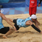 SANDCAST Olympic medals 7/28/2021Jake Gibb-Olympics volleyball photo gallery 7/28/2021