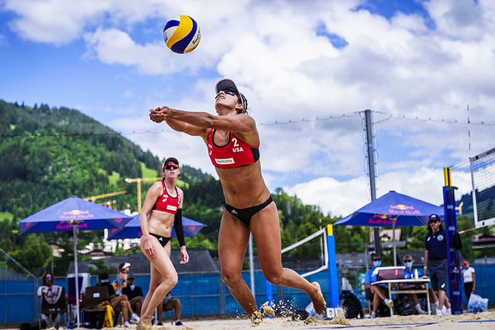 FIVB Gstaad 7/9/2021-Sarah Sponcil