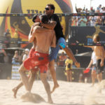 AVP Manhattan Beach photo gallery 8//22/2-21-Tri Bourne-Trevor Crabb-Jose Loiola