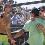 Tri Bourne-Trevor Crabb-Leandro Pinheiro-Manhattan Beach Open