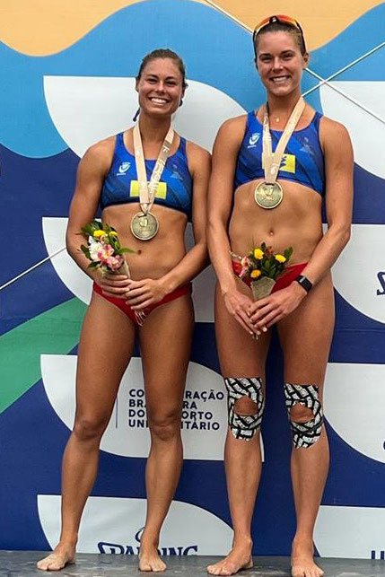 Julia Scoles-Hailey Harward-FISU World Beach Championships