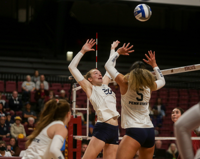 No. 20 Penn State improves to 70 with fiveset upset of No. 11 Stanford