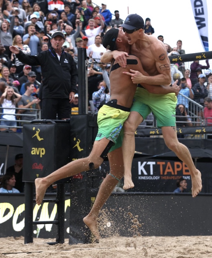 Tri Bourne-Trevor Crabb-AVP Awards