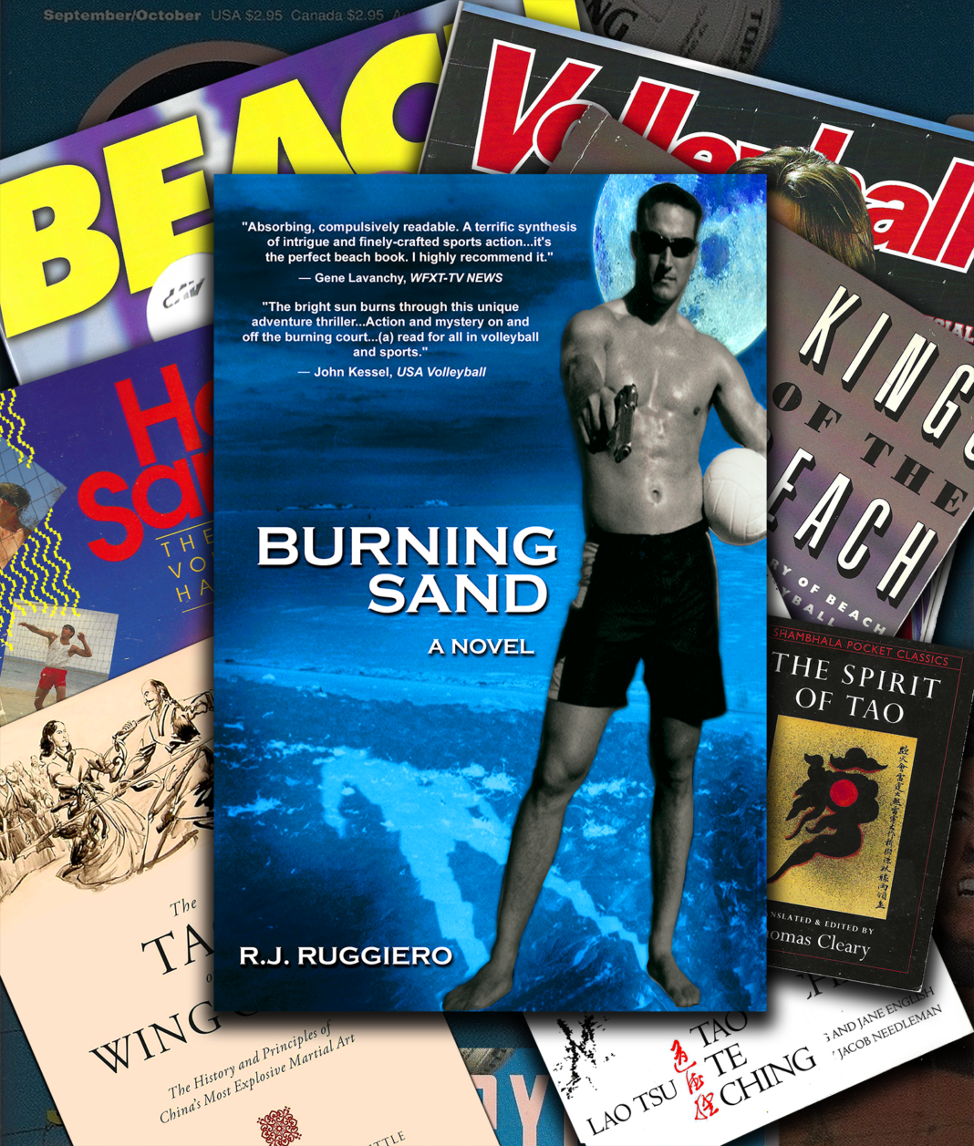 Q&A with beach volleyball book Burning Sand author R.J. Ruggiero ...
