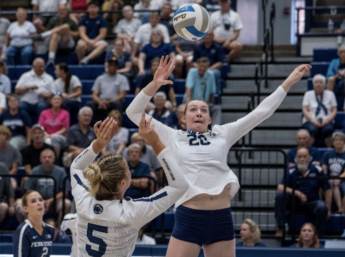 NCAA volleyball Wisconsin, Pitt, Florida win; the corrected AVCA top